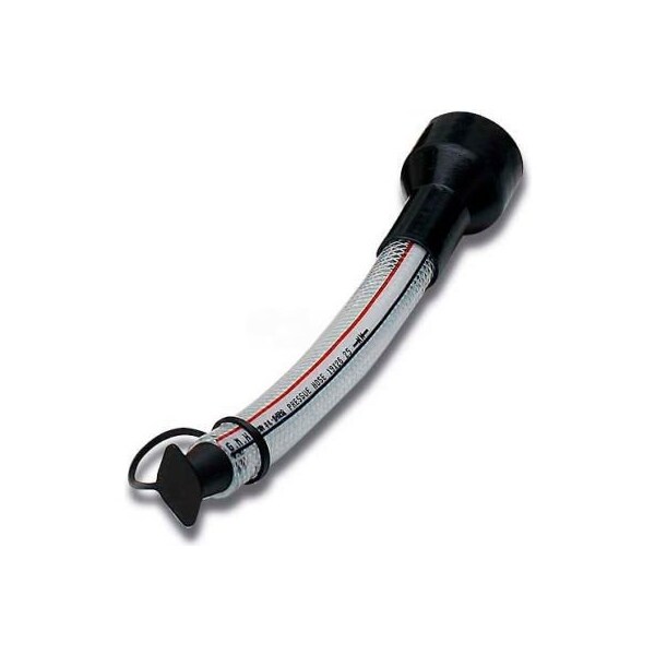 Justrite 8584 6"L Flexible Faucet Extension Brass (use with 08540)